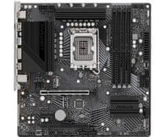 ASRock Asrock Z790M PG Lightning/D4, Intel Z790 LGA 1700, micro ATX matična plošča za zmogljive procesorje Intel Core