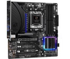 ASRock Asrock B650M PG Riptide - matična plošča AMD B650, Socket AM5, micro ATX, podpora za DDR5, 128 GB, 7.1 zvočni izhod