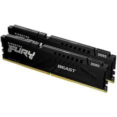 Kingston Fury Beast 64GB (2x32GB) 6000MT/s DDR5 CL30 EXPO KF560C30BBEK2-64 ram pomnilnik