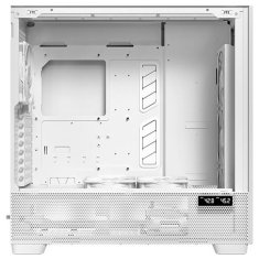 Antec Flux PRO White Full Tower okno leseno belo/rjavo gaming ohišje