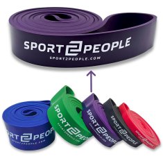 Sport2People Pull-Up Band – Lateks trak za vadbo z težko stopnjo upornosti