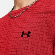 Under Armour Majice rdeča M Vanish Seamless Grid Ss