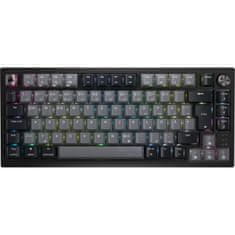 No Name Corsair Gaming K65 Plus Brezžična 75% RGB Gaming Tipkovnica, MLX RED - Črna, Siva