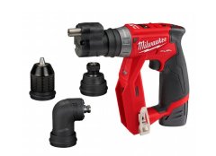 Milwaukee MILWAUKEE M12FDDXKIT-202X 34Nm 4v1 Akku izvijač s 2x2.0Ah baterijami, hitro delovanje in visoka zmogljivost