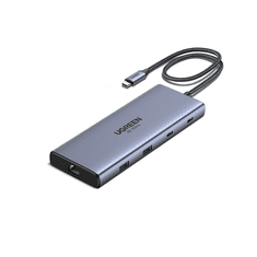 Ugreen 10v1 USB-C priklopna postaja s 100W PD vhodom