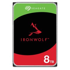 Seagate Seagate IronWolf ST8000VN002 interno trdi disk 8 TB, 5400 RPM, 256 MB, 3.5", SATA III - idealen za NAS shranjevanje