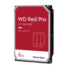 WD Notranji trdi disk Western Digital Red Pro, 6 TB, 7200 RPM, 256 MB, 3.5", Serial ATA, za NAS naprave