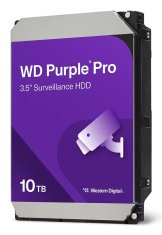 WD Zunanji trdi disk Western Digital Purple Pro 10 TB 7200 RPM, 512 MB, 3.5", Serial ATA III za strežnike in delovne postaje