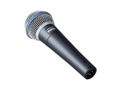 Shure Shure Beta 58A dinamični superkardioidni vokalni mikrofon - kakovost zvoka za studio in nastope