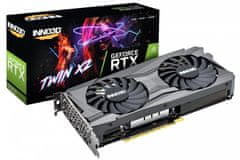 inno3D Inno3D GeForce RTX 3060 Twin X2 - 12 GB GDDR6, NVIDIA, PCIe x16, HDMI 2.1, za vrhunsko igranje in izdelavo vsebin