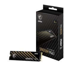 MSI MSI SPATIUM M461 4TB PCIe 4.0 NVMe M.2 SSD – Hiter, Zanesljiv in Varen za Vaš PC/Laptop