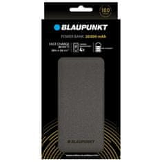 slomart Blaupunkt Powerbank 20000 mAh, 20 W, Črna, Hitro polnjenje, 2 USB A in 2 USB C vrata, Universalen polnilec