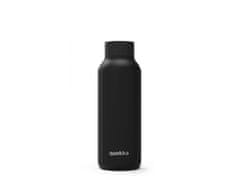 QUOKKA Quokka Solid, Steklenica iz nerjavečega jekla / termos Jet Black, 510ml, 11825