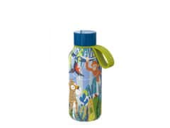 QUOKKA Quokka Kids, Steklenica / termos iz nerjavečega jekla z zanko Jungle, 330ml, 40145