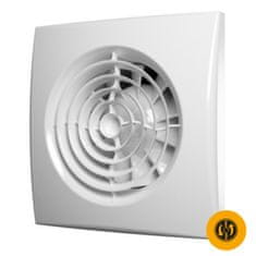 AKVAVENT AURA 5C, Tihi kopalniški ventilator za kopalnico z loputo fi 125 mm, AURA 5C