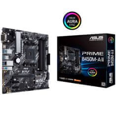 ASUS PRIME B450M-A II AM4 mATX DDR4 USB3.2 RGB matična plošča