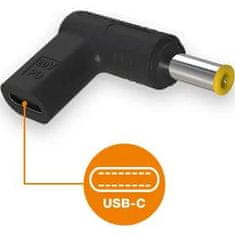 Aligator USB-C redukcija moči NTB 5,5*3,0 mm