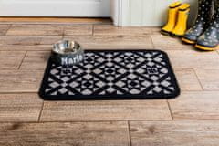 PET REBELLION Dinner Mate Victorian Tile Rug pod skledo 40x60cm