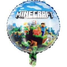 Balon iz folije Minecraft 46cm - Cakesicq