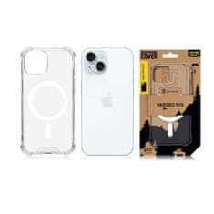 Taktični ovitek MagForce Plyo za iPhone 15 Transparent