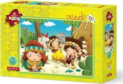 Art puzzle Puzzle Indians 50 kosov