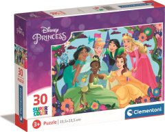 Clementoni Disneyjeve princese Puzzle 30 kosov