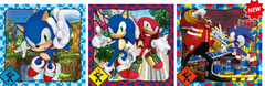 Clementoni Puzzle Sonic 3x48 kosov