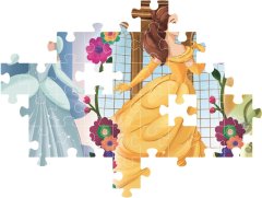 Clementoni Disneyjeve princese Puzzle 104 kosov