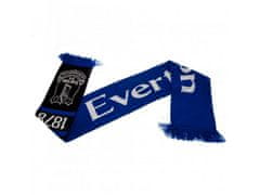 FOREVER COLLECTIBLES Pleten šal za navijače kluba EVERTON F.C. Nero