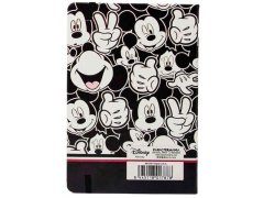 KARACTERMANIA Eleganten zvezek MICKEY MOUSE, trda vezava, 100 strani, 01787