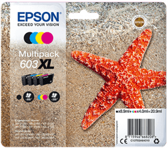 Epson kartuše s črnilom - MULTIPACK 603 XL / C13T03A64010 / 4 barve