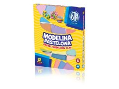 Astra ASTRA Pečalna pasta za modeliranje MODELINA pastel 12 kosov, 304118007