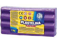 Astra ASTRA Plastelin 1kg vijolične barve, 303111010