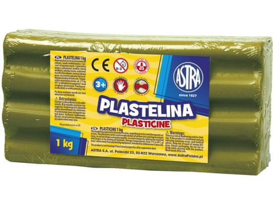 Astra ASTRA Plastelin 1kg olivni, 303111018