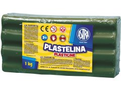 Astra ASTRA Plastelin 1kg Temno zelena, 303111019