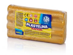 Astra ASTRA Plastelin 500g kovinsko zlat, 303117014