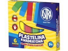 Astra ASTRA Plastelin kvadratni 6 barv, 83811908