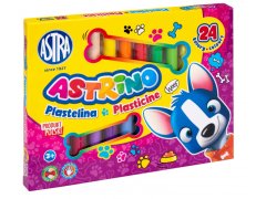 Astra ASTRINO Šolski plastelin 24 barv, 303221004