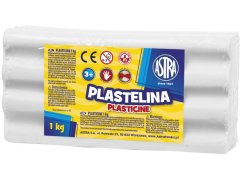 Astra ASTRA Plastelin 1kg bele barve, 303111001