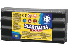 Astra ASTRA Plastelin 1kg črn, 303111024