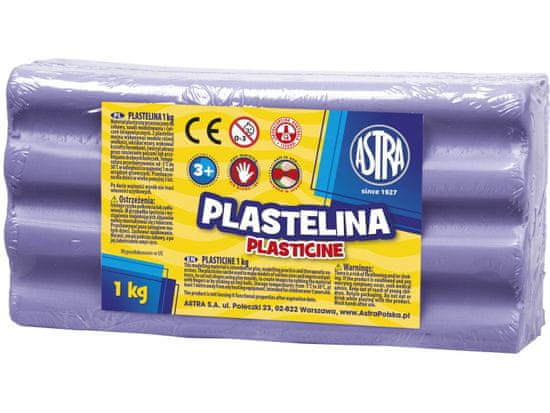 Astra ASTRA Plastelin 1kg vijolična svetloba, 303111011