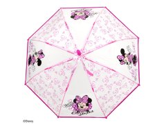 Perletti PERLETTI Otroški avtomatski dežnik MINNIE MOUSE Transparent, 50135