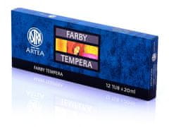 Astra ARTEA Tempera barve Profi 12x20ml, 83414900