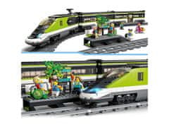 LEGO Lego CITY Ekspresni potniški vlak, daljinsko voden vlak za otroke 60337