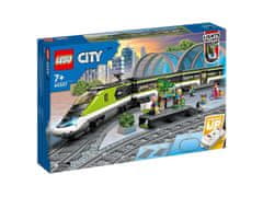 LEGO Lego CITY Ekspresni potniški vlak, daljinsko voden vlak za otroke 60337