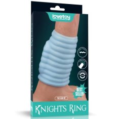 Erotic Collection Petelinji prstan Knights Wave z Lovetoy vibracijami