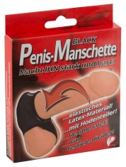 Erotic Collection Prstan - Penis Manschette, črn