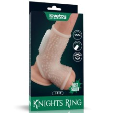 Erotic Collection Prstan Knights Drip cock z Lovetoy vibracijami