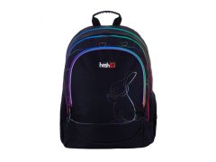 Hash HASH Šolski nahrbtnik za prvi razred RAINBOW BUNNY, AB350, 502023106