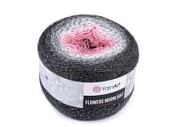 YarnArt Pletena preja Flowers Moonlight 260 g - (3279) roza srednje siva